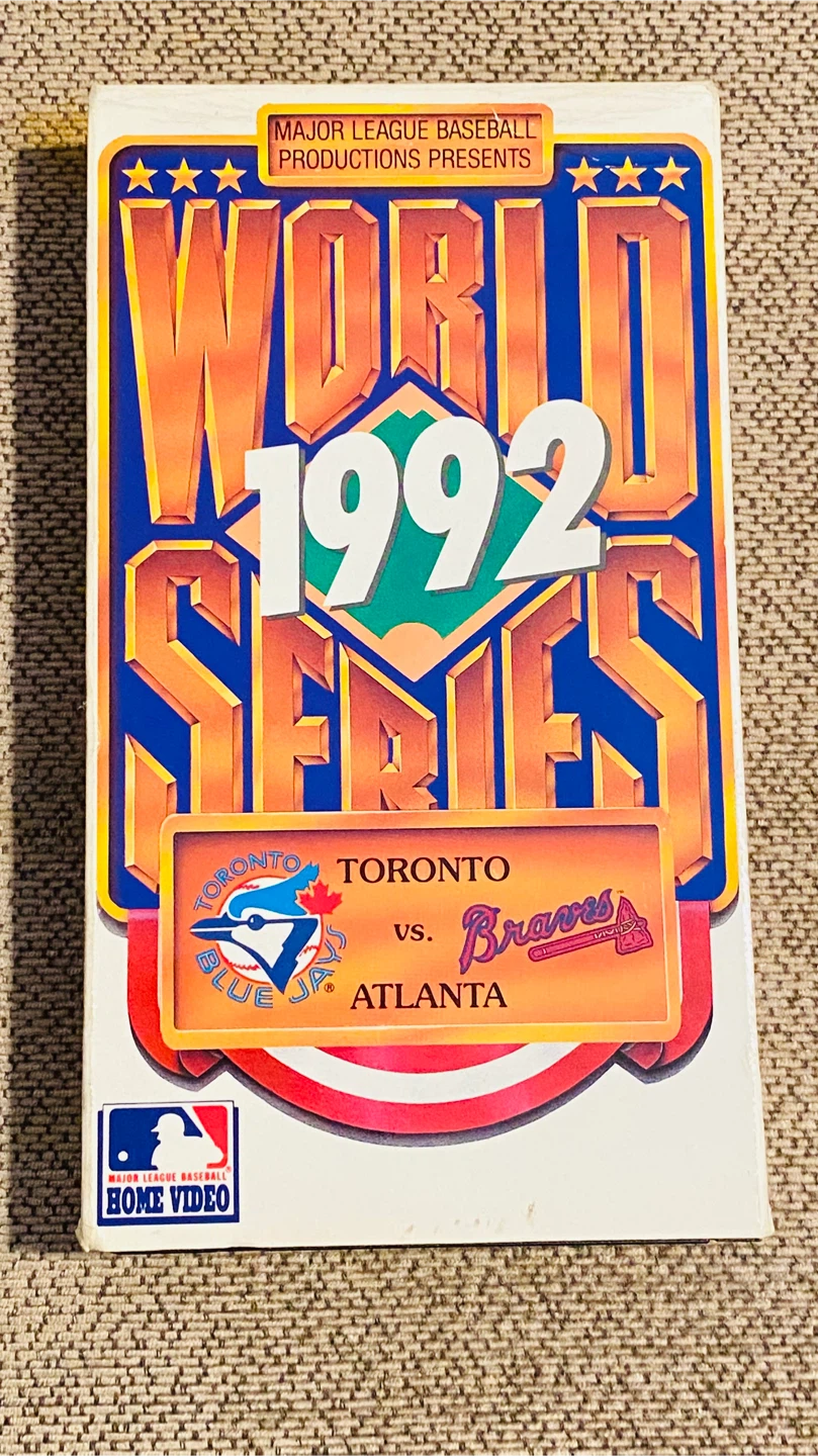 Toronto Blue Jays 1992 World Series VHS and 1992 & 1993 Books - photo 3