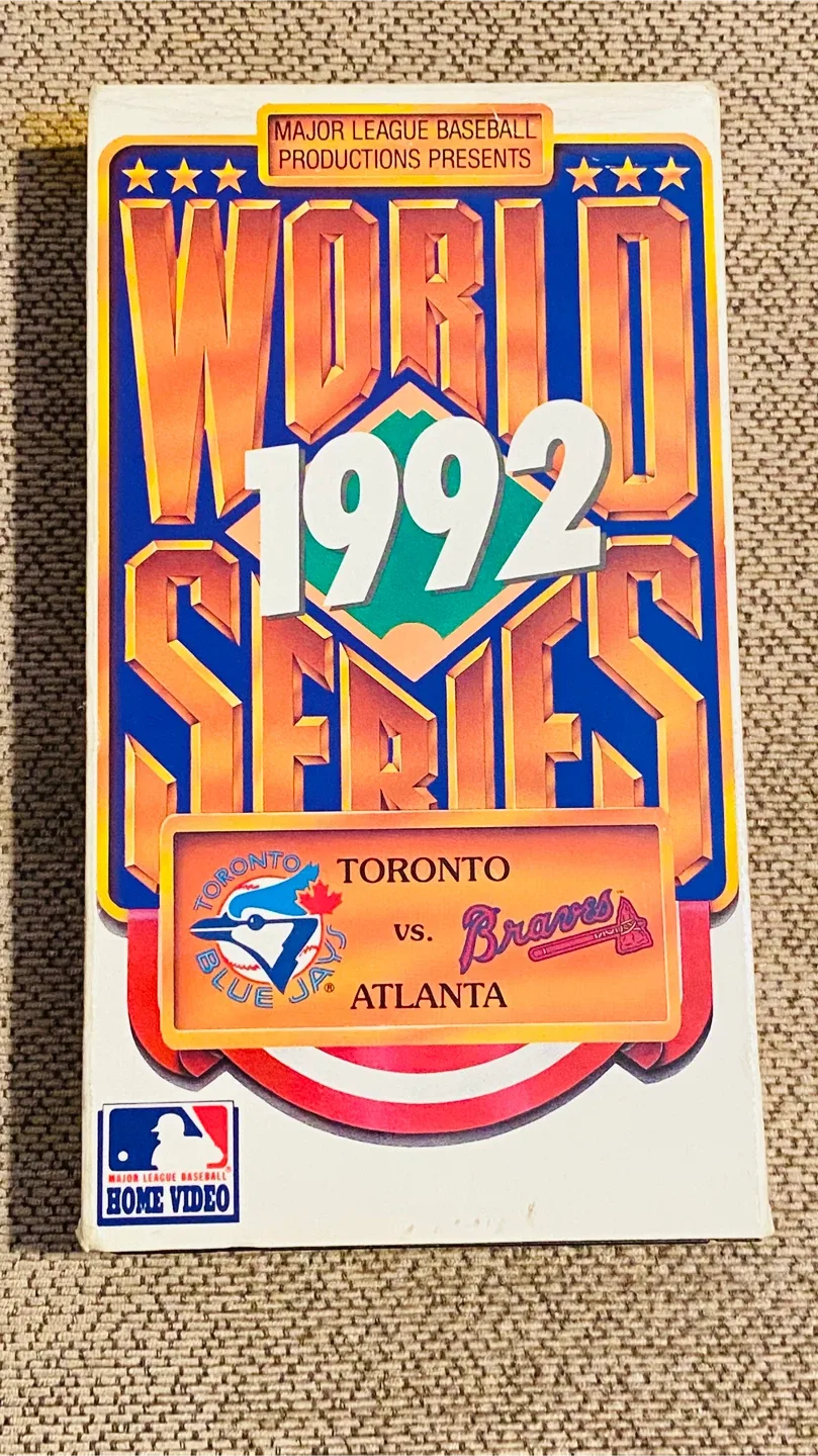 Toronto Blue Jays 1992 World Series VHS and 1992 & 1993 Books image indicator(3)