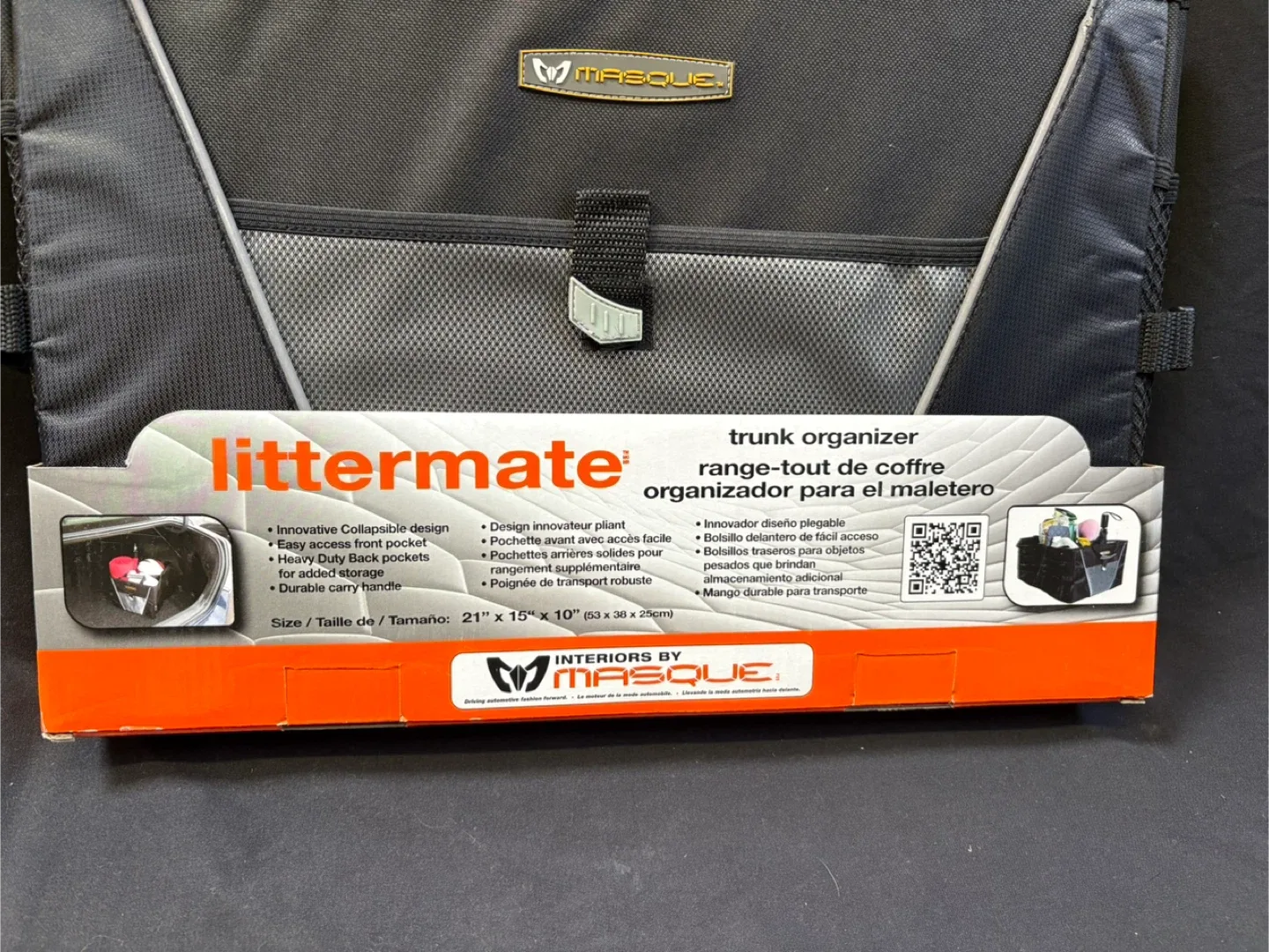 Masque Littermate Trunk Organizer - New in Box image indicator(2)