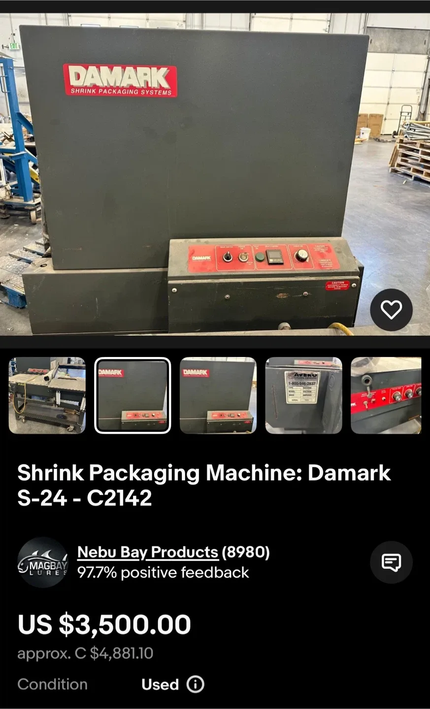 Damark Shrink Packaging System image indicator(2)