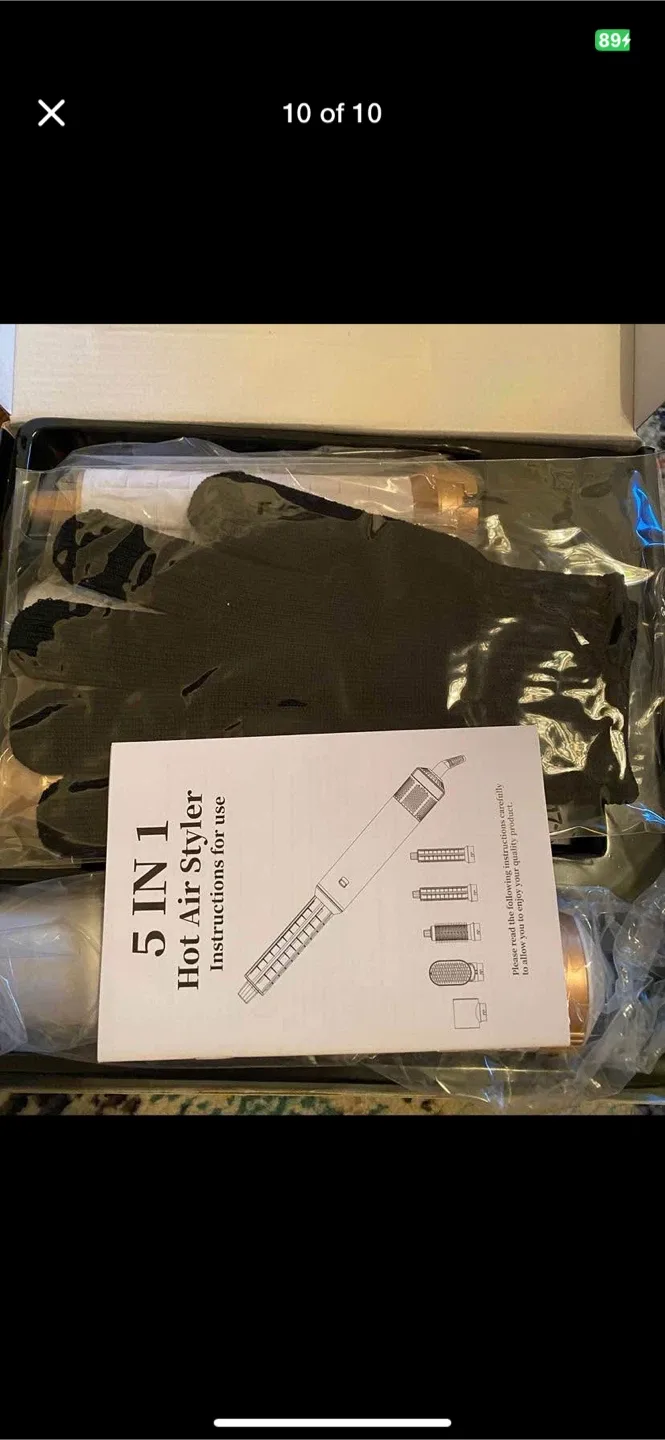 Blow Dryer Brush 5 in 1, Negative lon Hair Dryer Brush Set image indicator(10)