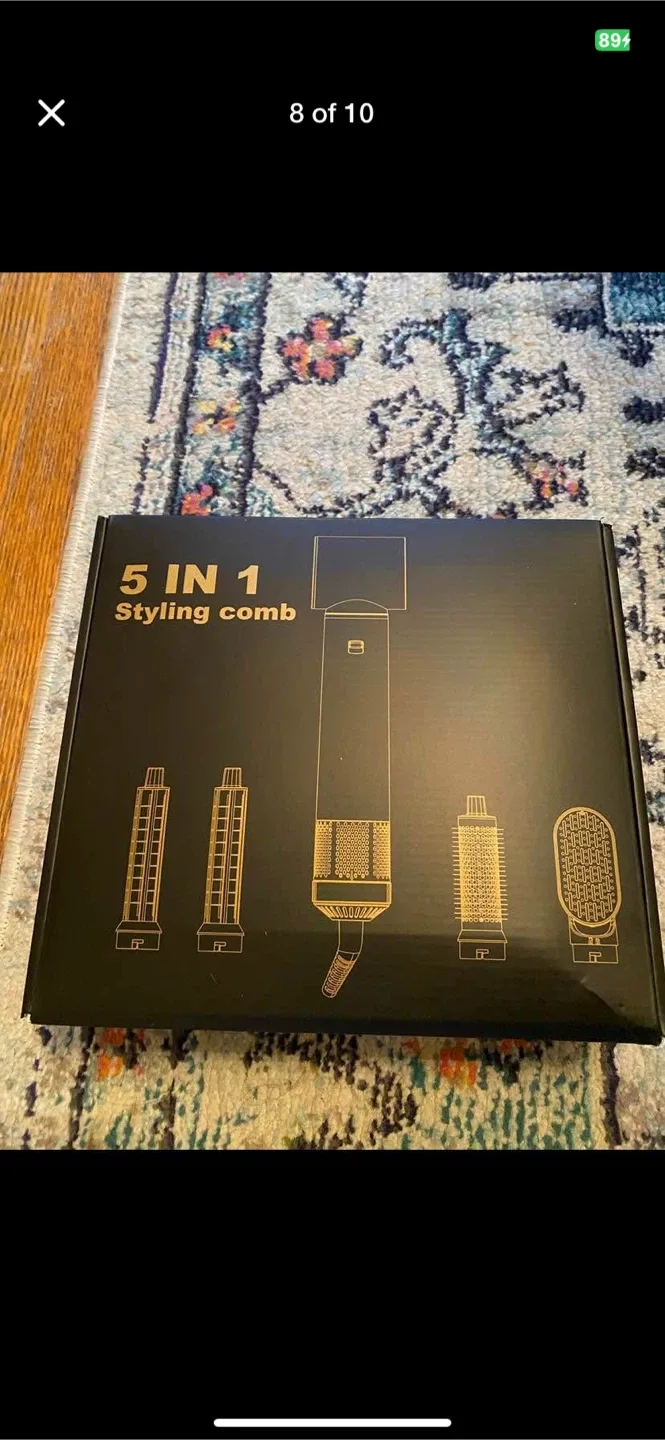 Blow Dryer Brush 5 in 1, Negative lon Hair Dryer Brush Set image indicator(8)