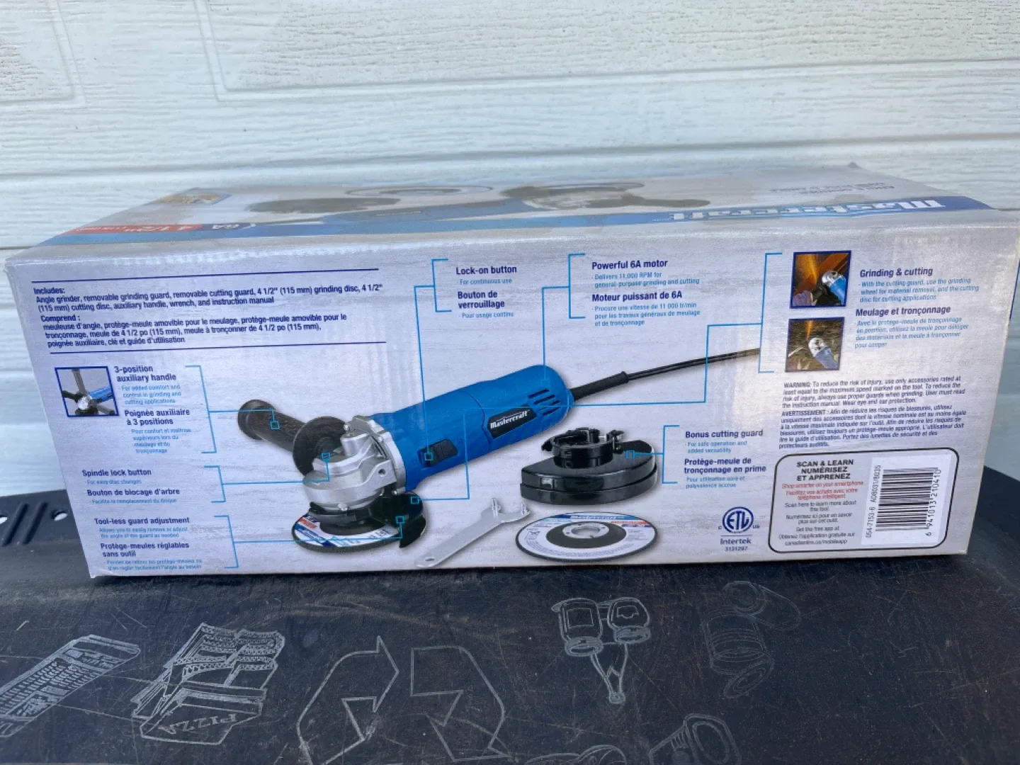 Mastercraft Angle Grinder 6A 4 1/2" (115 mm) - New image indicator(3)