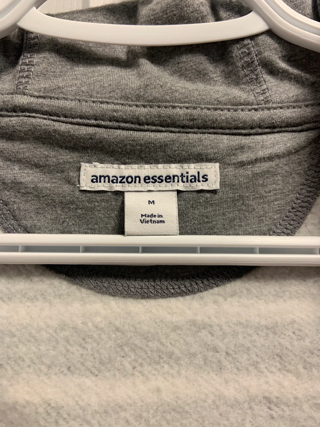 Amazon Essentials Striped Zip-Up Hoodie - Size M image indicator(2)