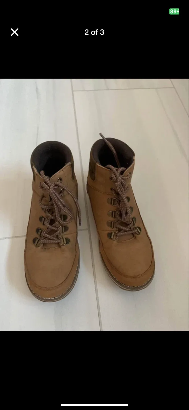 Brown Ankle Boots Size 3 image indicator(2)