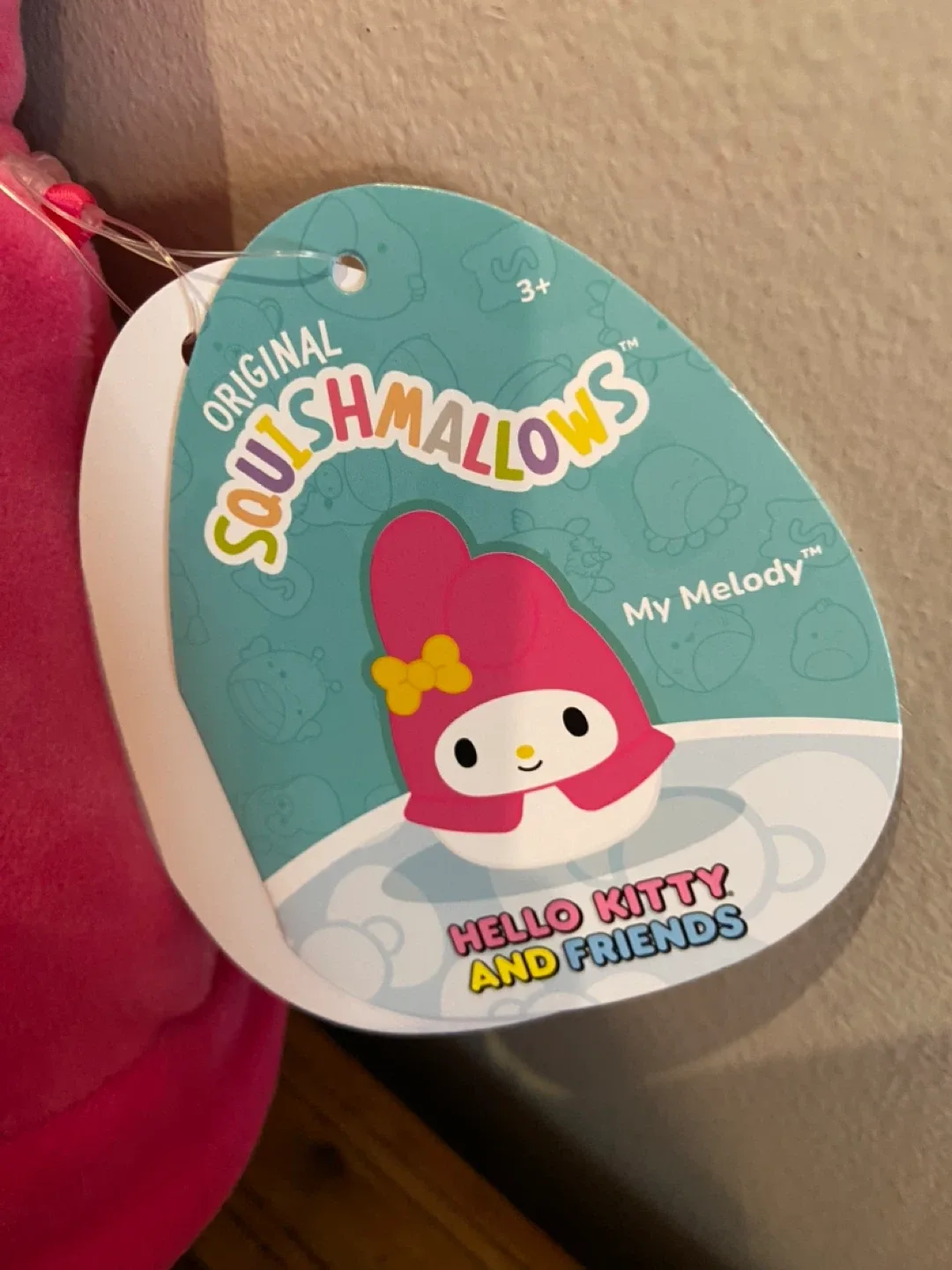 New Squishmallows Hello Kitty My Melody 8” Plush image indicator(2)