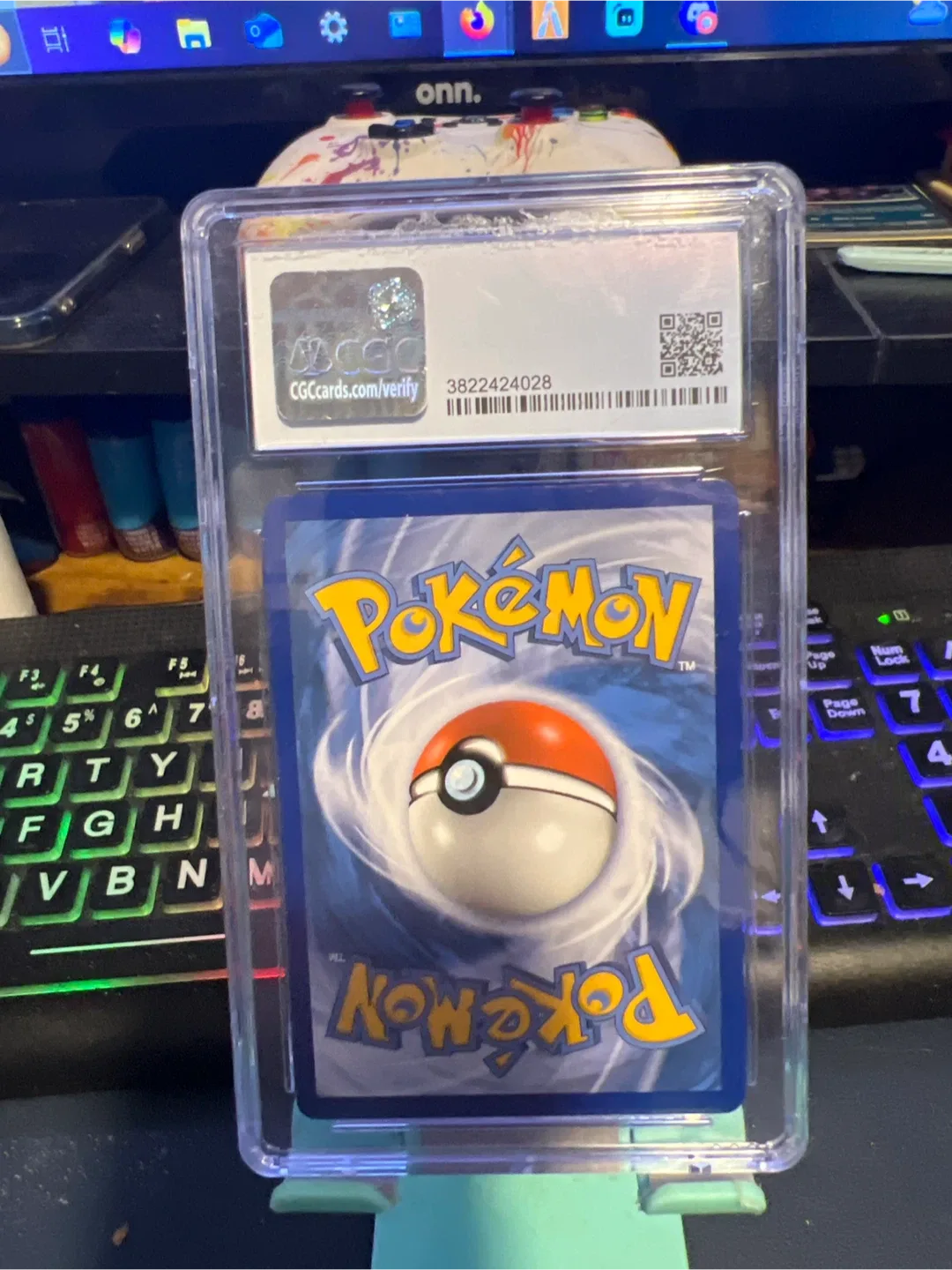 CGC 8.5 Charizard GX Pokemon Card image indicator(2)