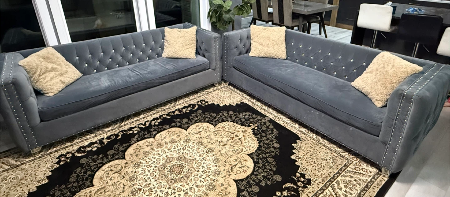 Grey Sofa Set