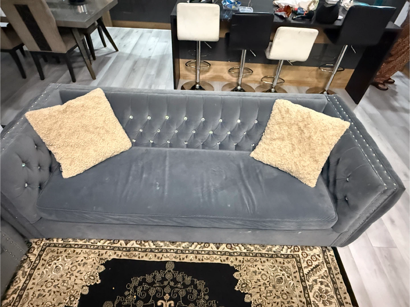 Grey Sofa Set - photo 2