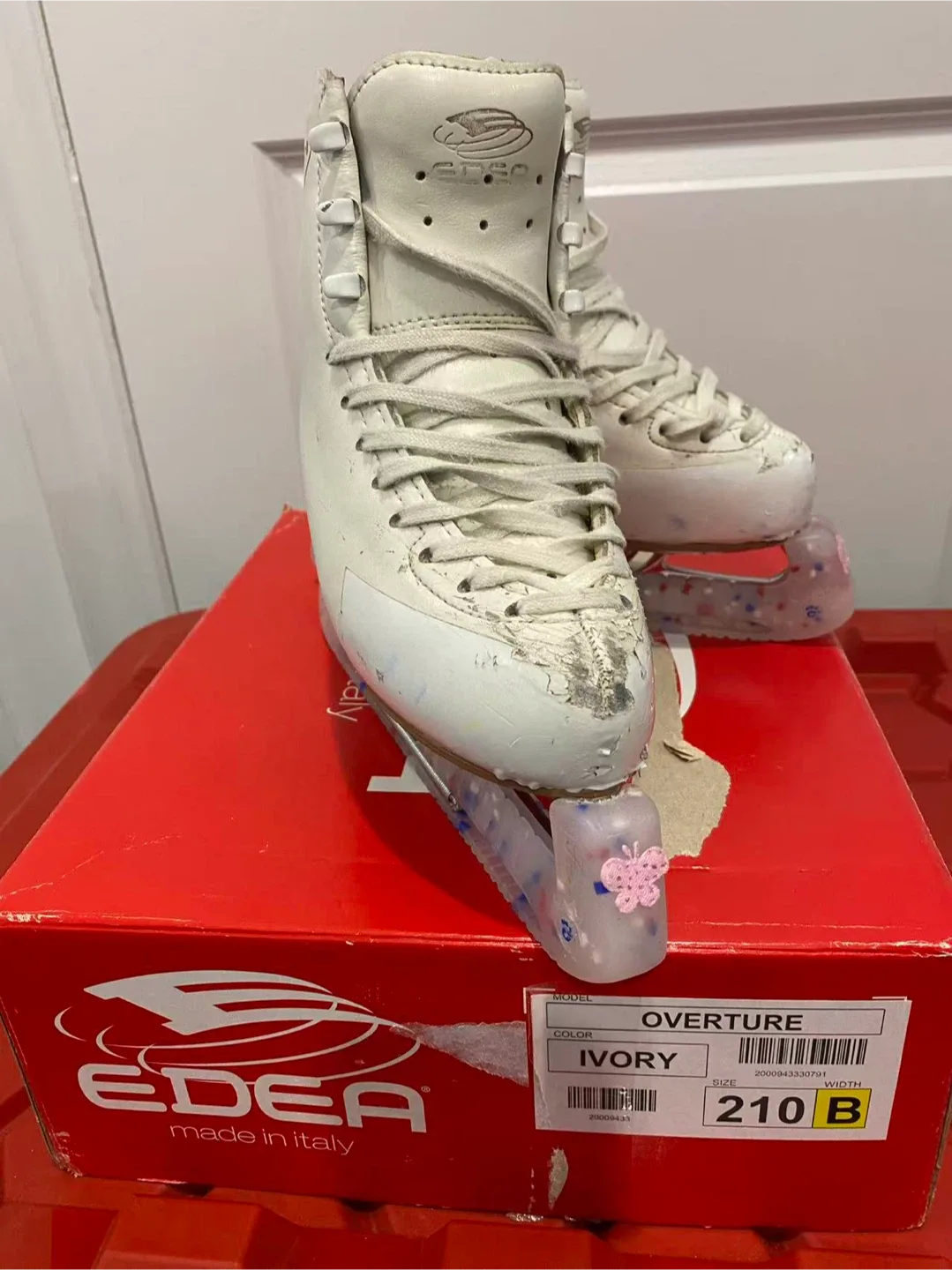 Edea Overture Ice Skates - Size 210 B - Ivory image indicator(3)