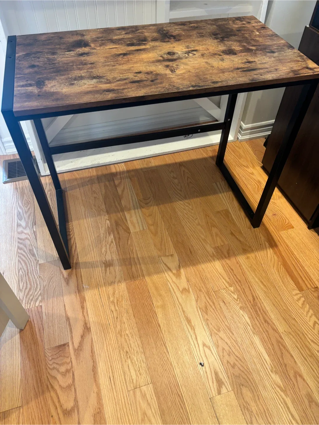 Brown & Black Small Reading Table Desk thumbnail