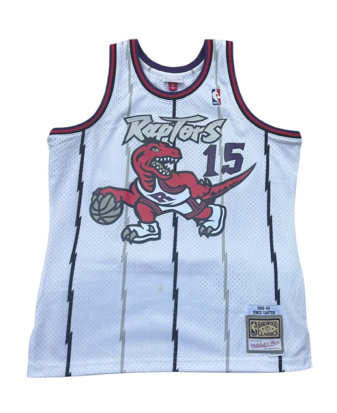 Mitchell & Ness Vince Carter Raptors Jersey - Size L