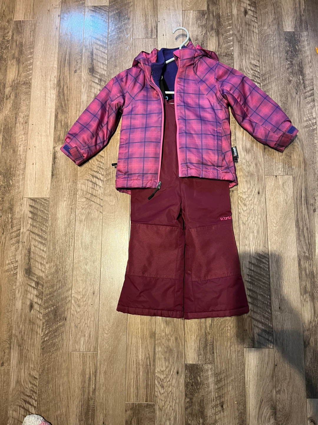 Size winter suit