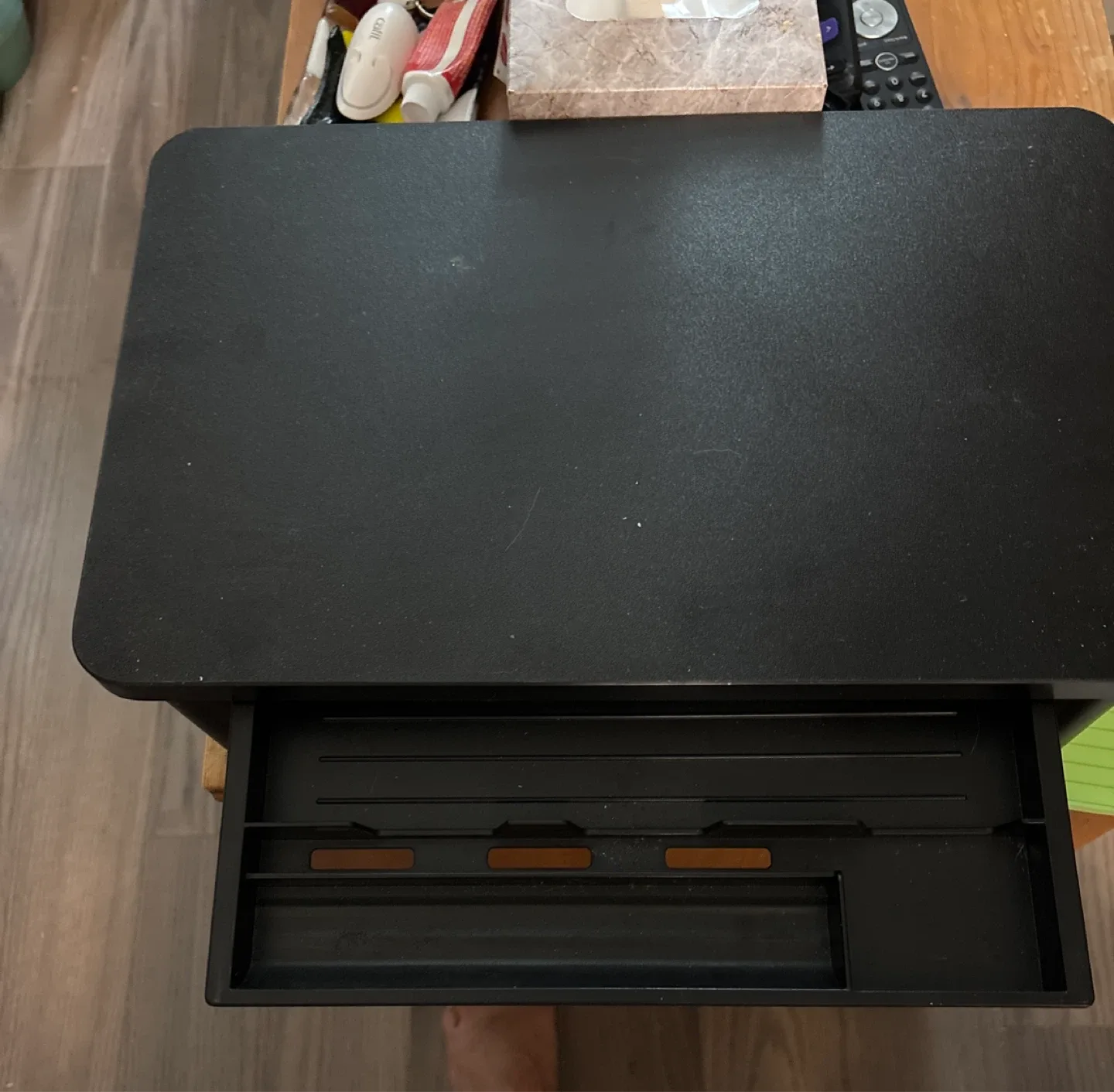 Black Adjustable Laptop Bed Desk Table image indicator(2)