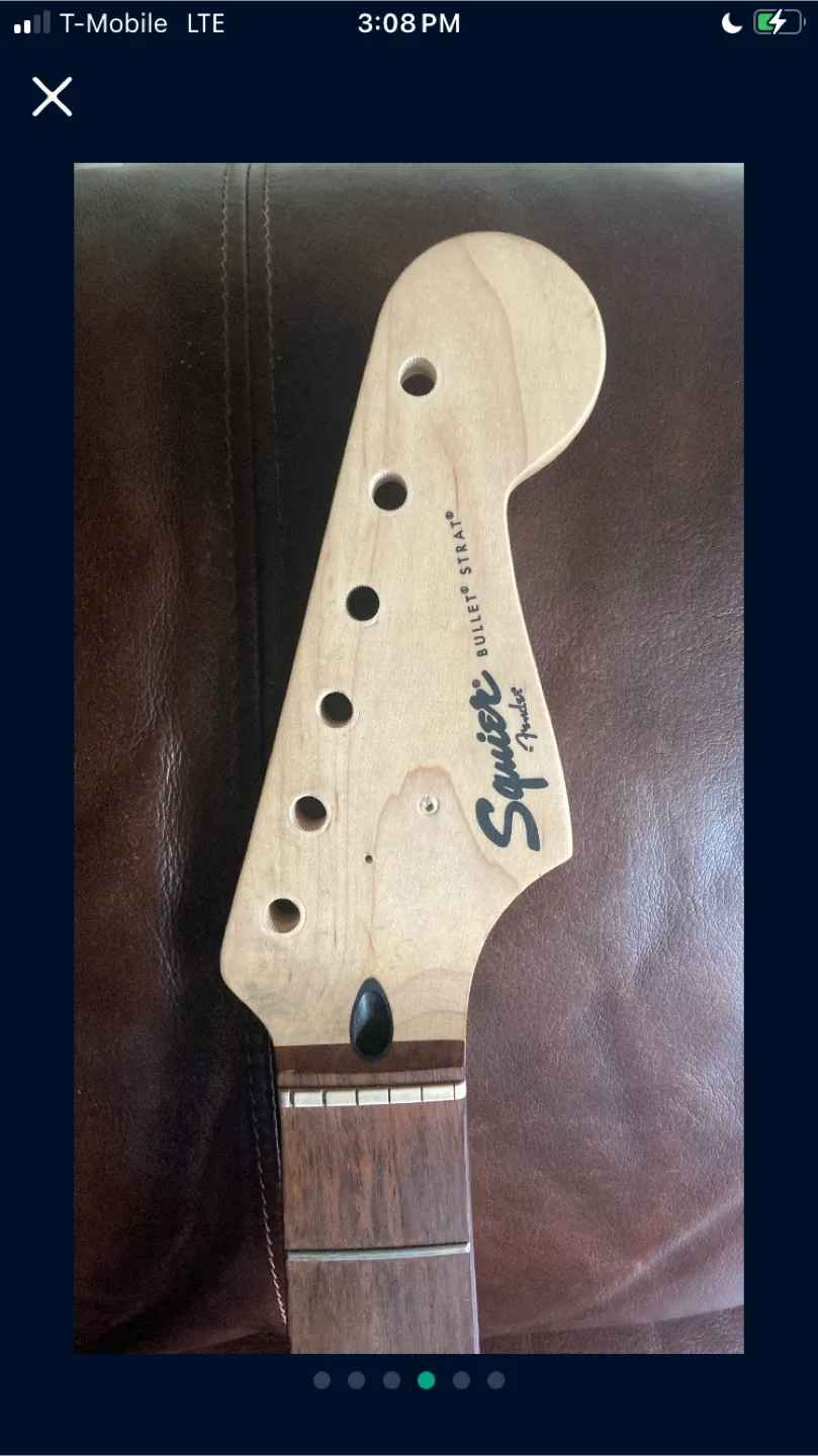 Fender Squier Bullet Strat Guitar Neck image indicator(4)