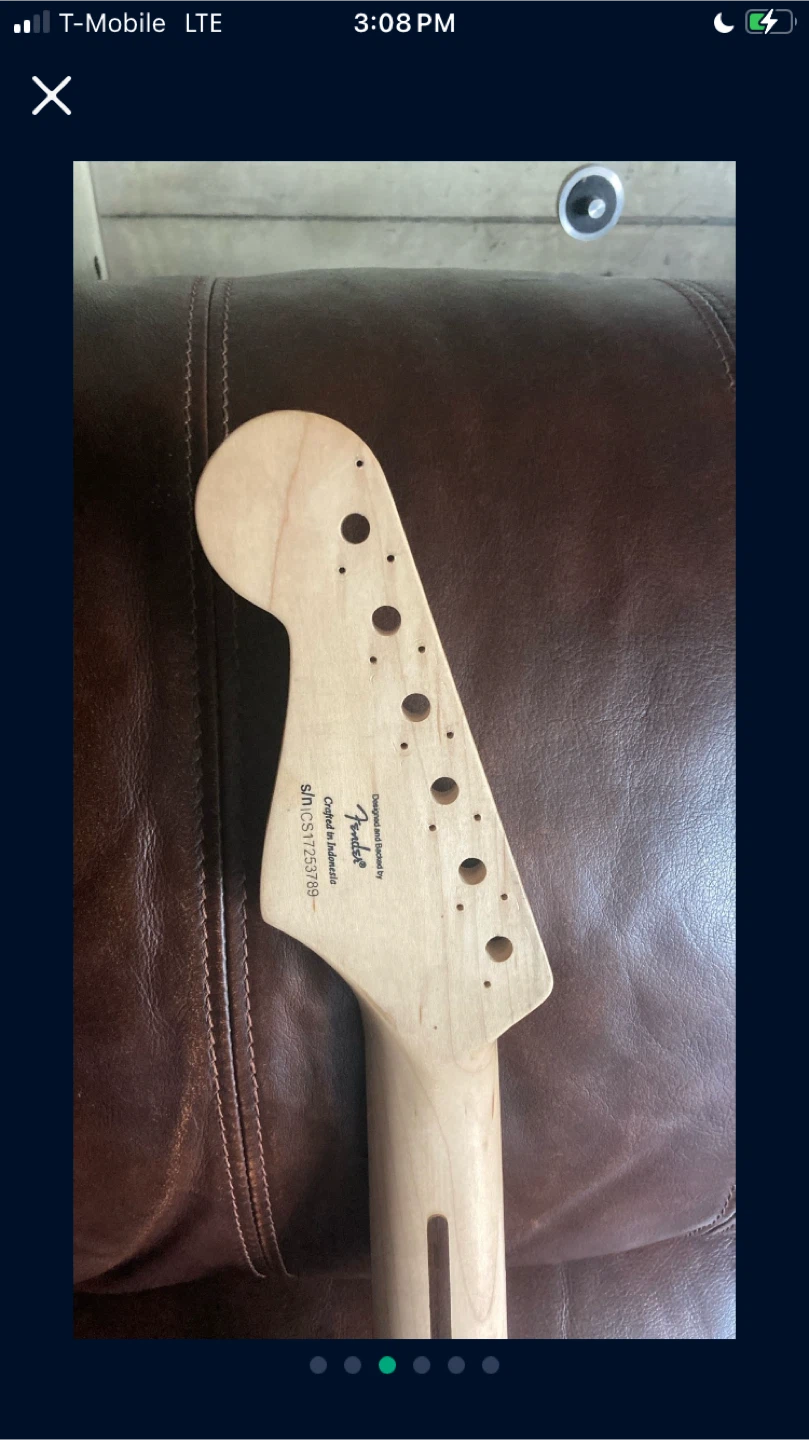 Fender Squier Bullet Strat Guitar Neck - photo 3