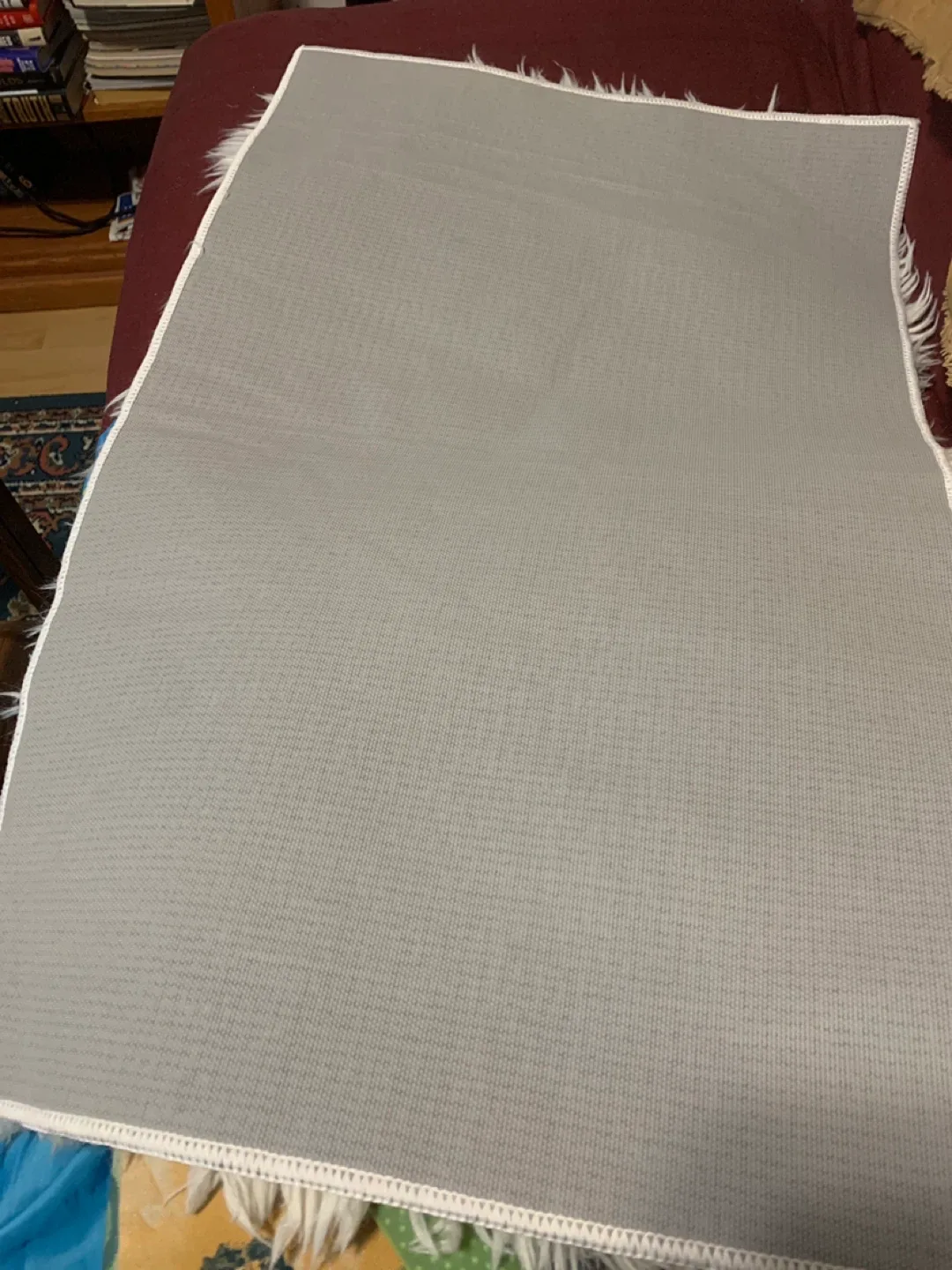 White Faux Fur Rug image indicator(2)