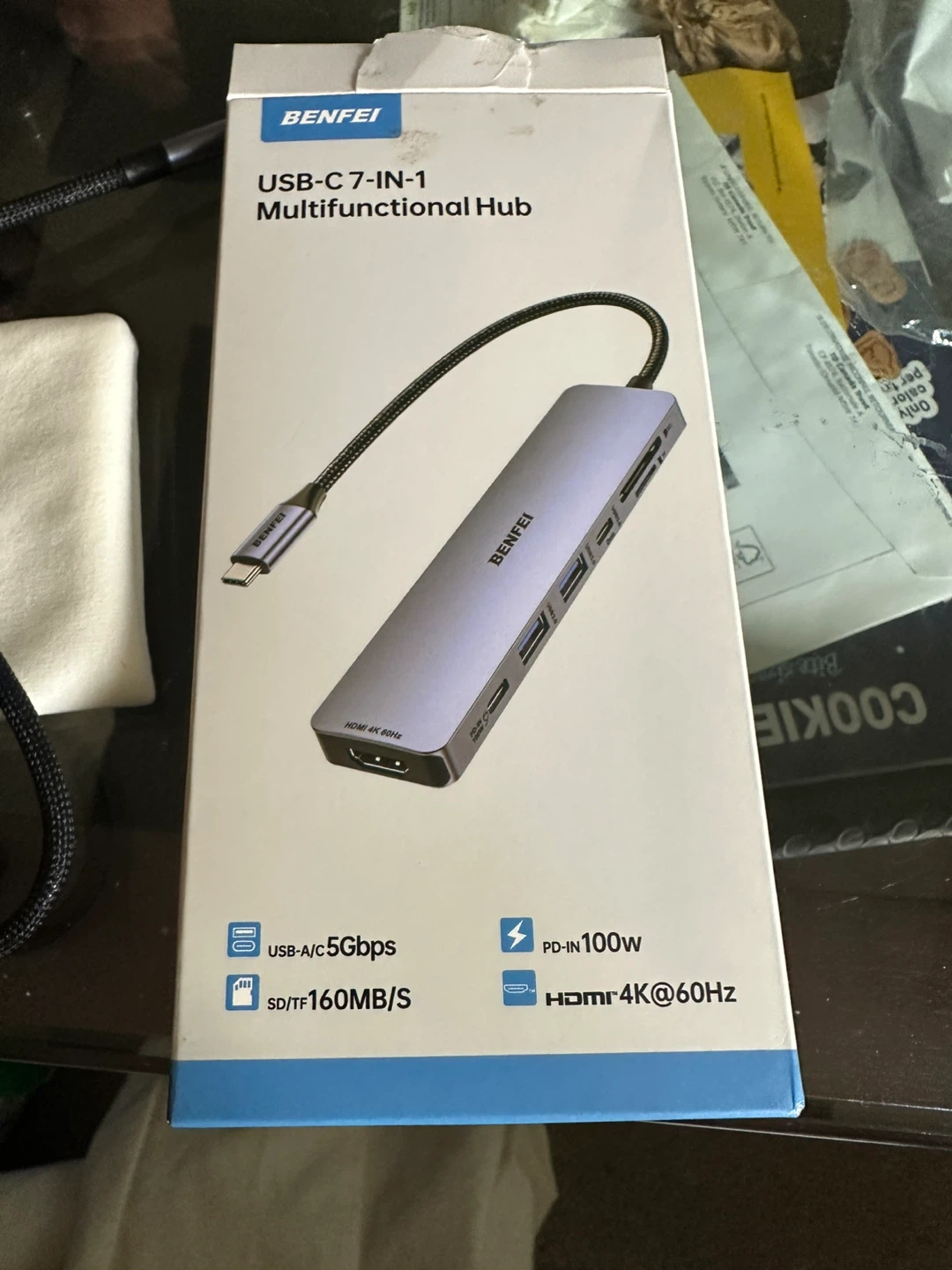 BENFEI USB-C 7-IN-1 Multifunctional Hub - New!