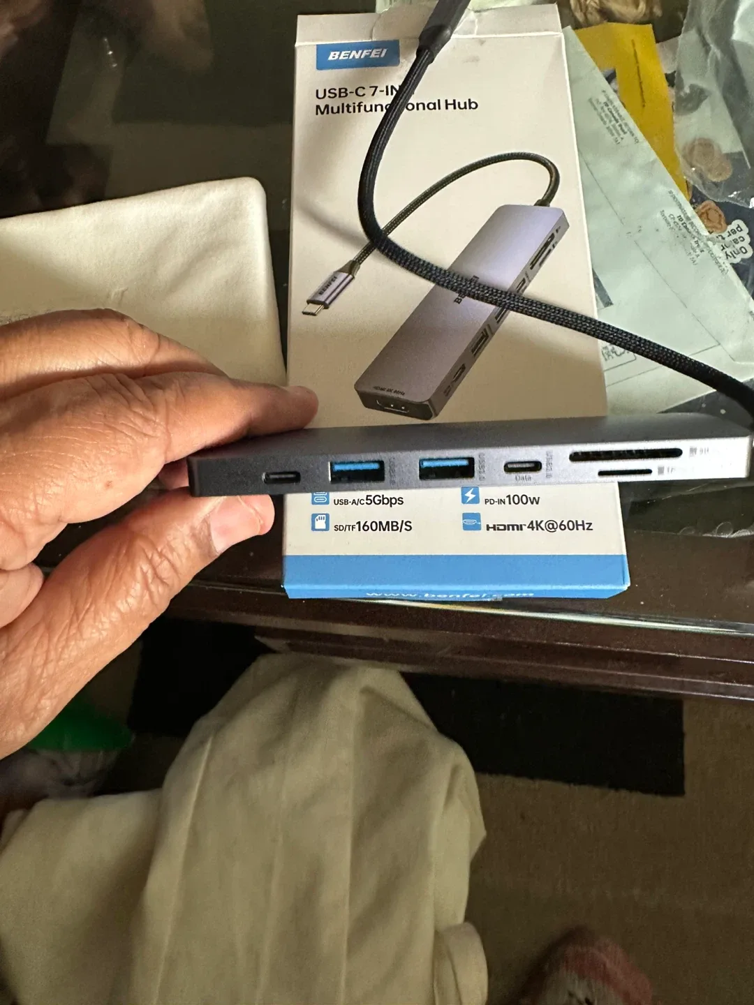 BENFEI USB-C 7-IN-1 Multifunctional Hub - New! image indicator(3)