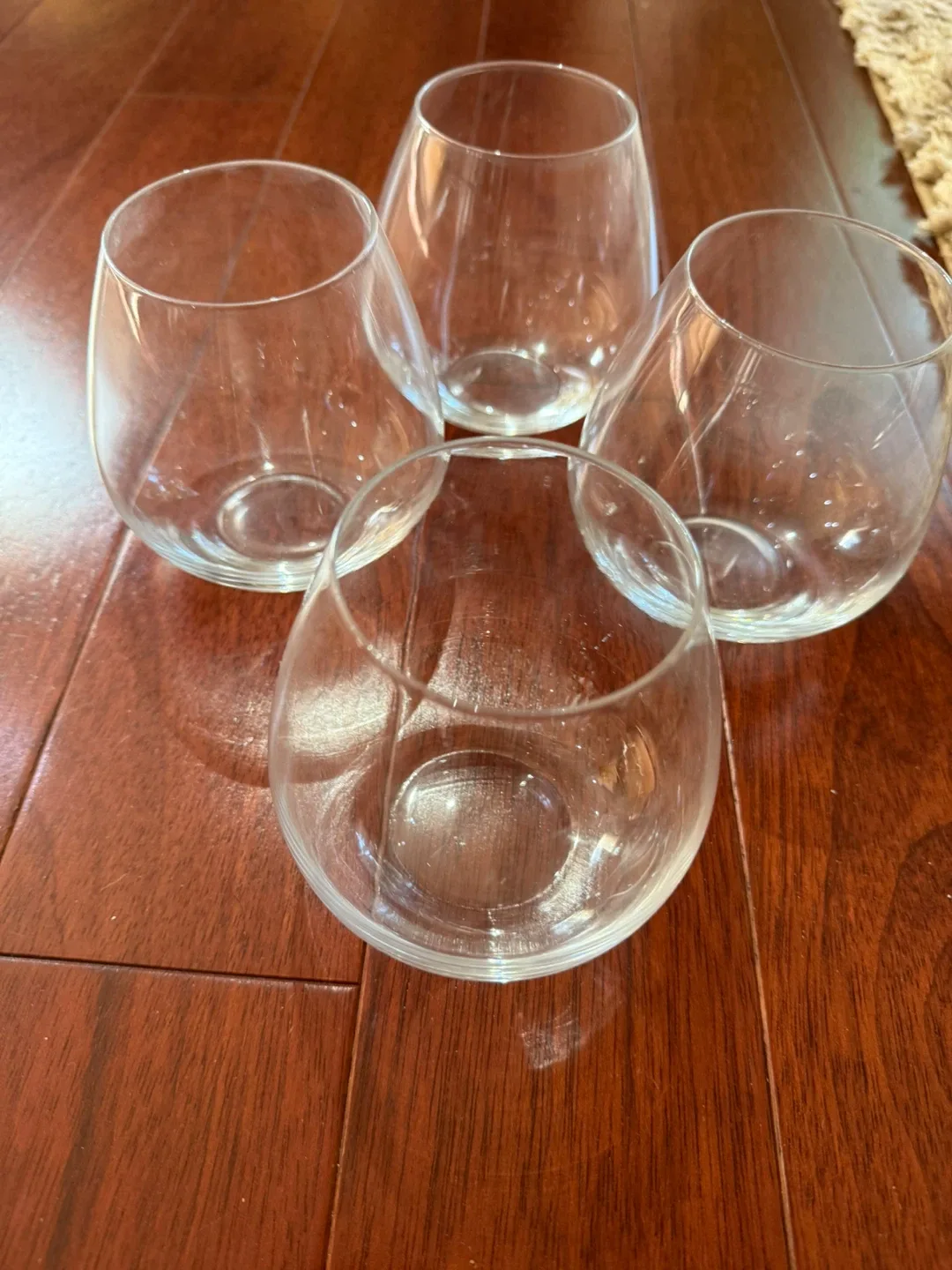 Stemless Wine Glasses - Set of 4