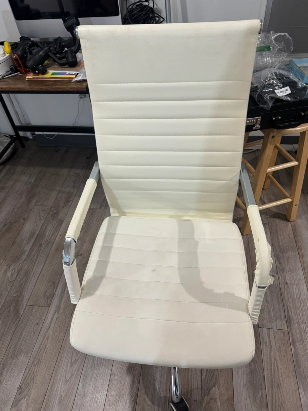 Cream Office Chair