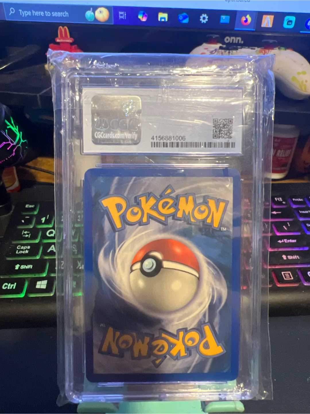 Skitty Pokemon Card (2006) CGC 9.5 Gem Mint image indicator(2)