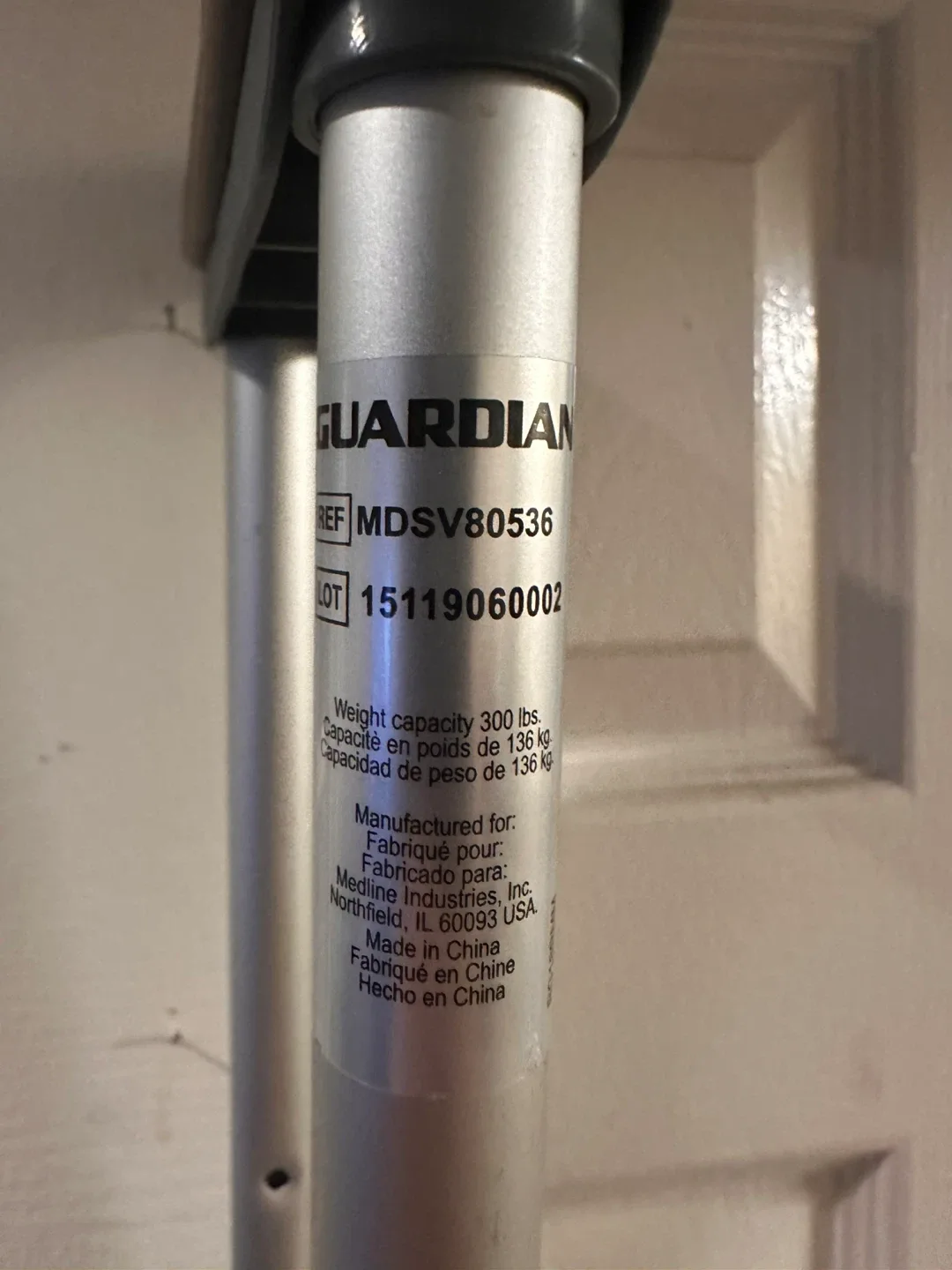 Guardian Adjustable Aluminum Crutches image indicator(3)