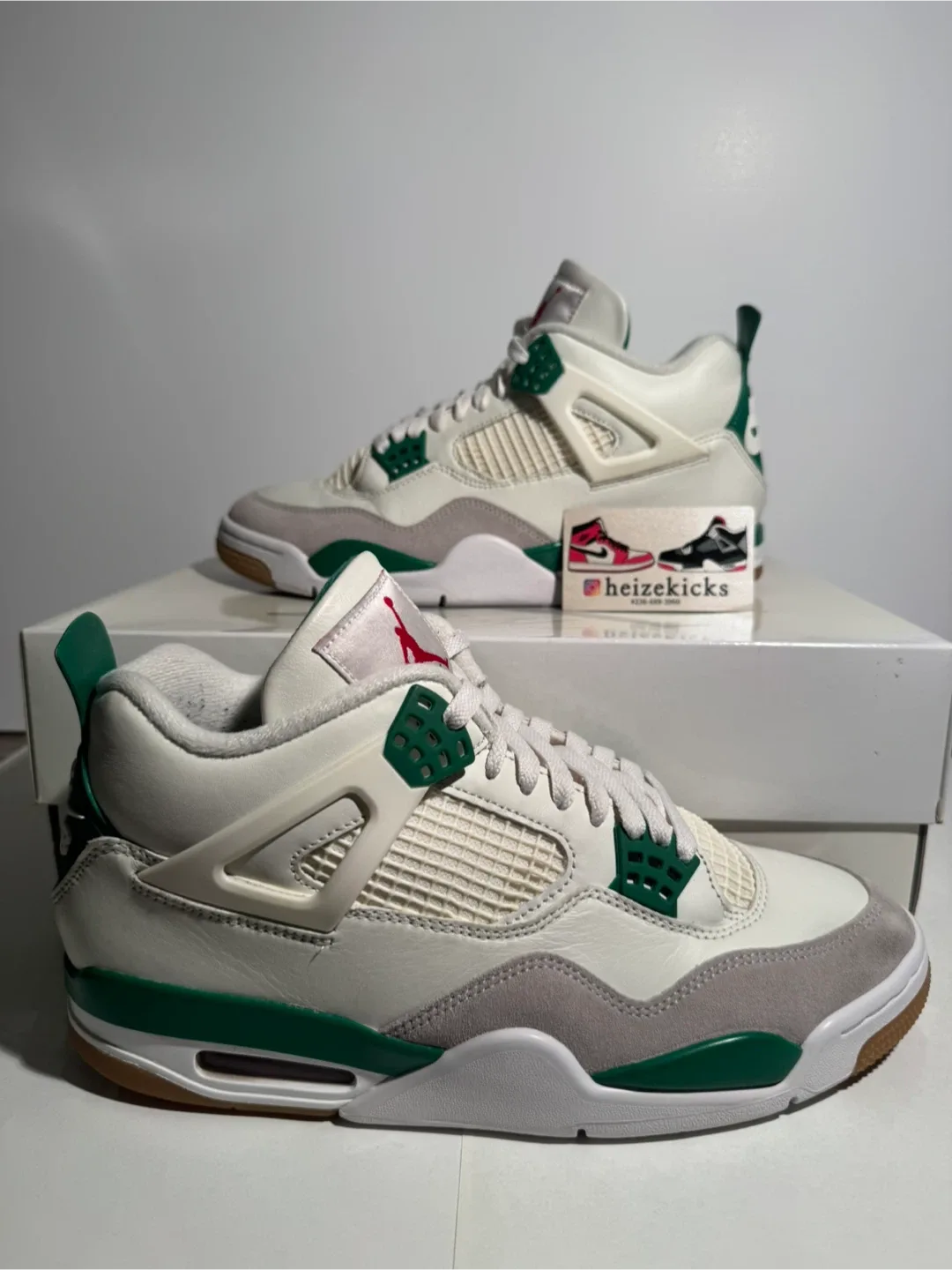 Jordan 4 SB Pine Green size 10