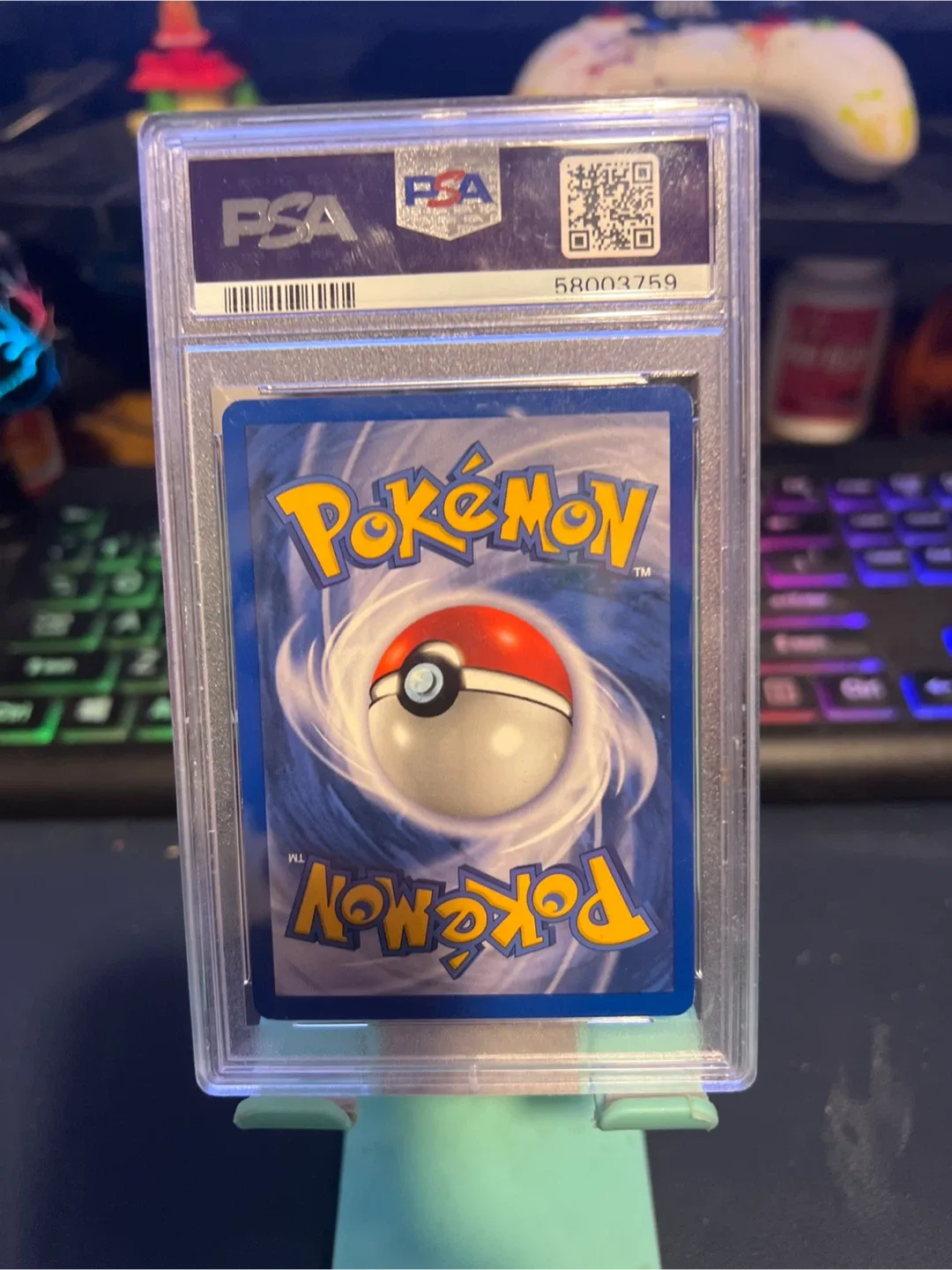 1999 Pokemon Kadabra Card - PSA NM7 image indicator(2)
