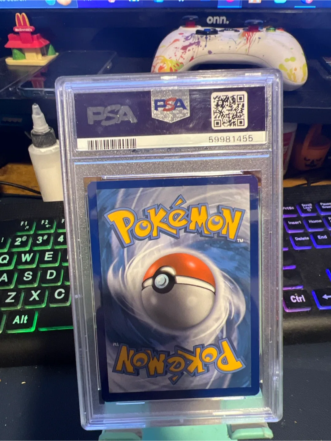 Pikachu Holo Pokemon Card - PSA Mint 9 image indicator(2)