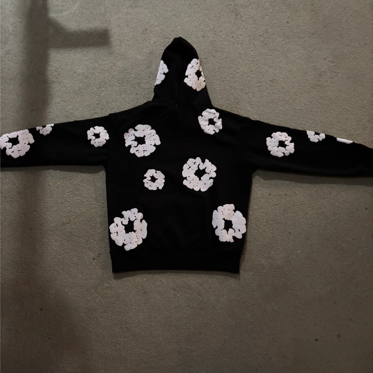 Denim tears hoodie black - photo 2