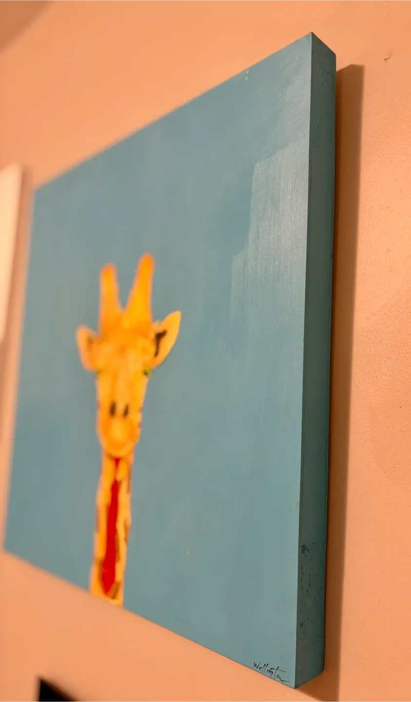 Giraffe Painting(Original) for Nursery or Child’s Room image indicator(2)