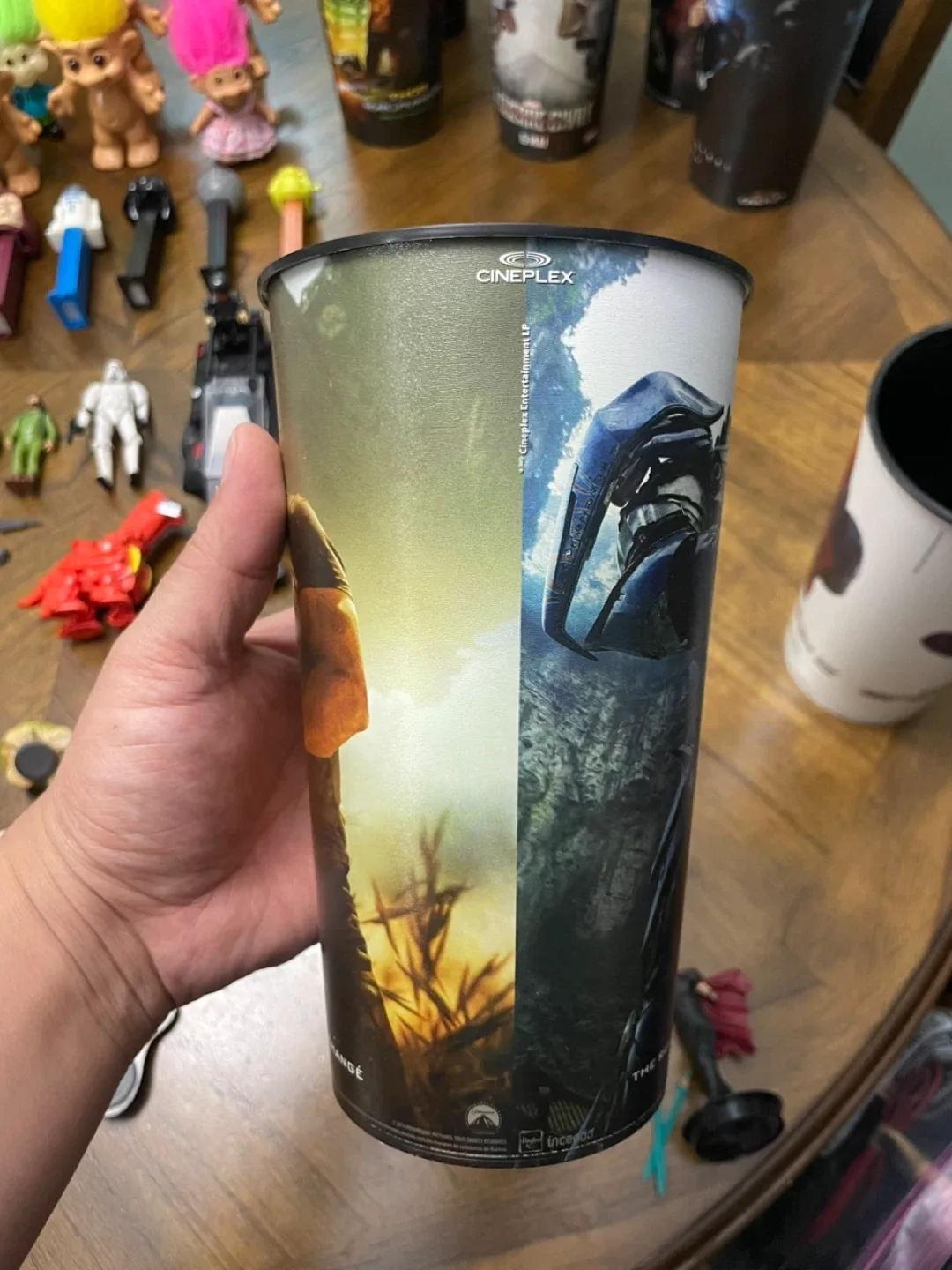 Movie themed collector cup image indicator(8)