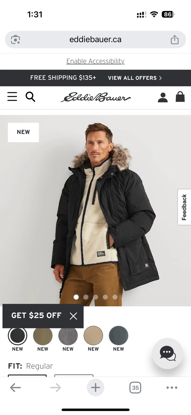 Eddie Bauer Superior Down Waterproof Parka - photo 2