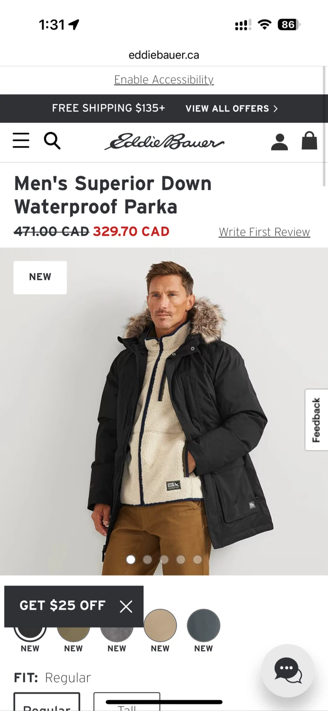 Eddie Bauer Superior Down Waterproof Parka - photo 3