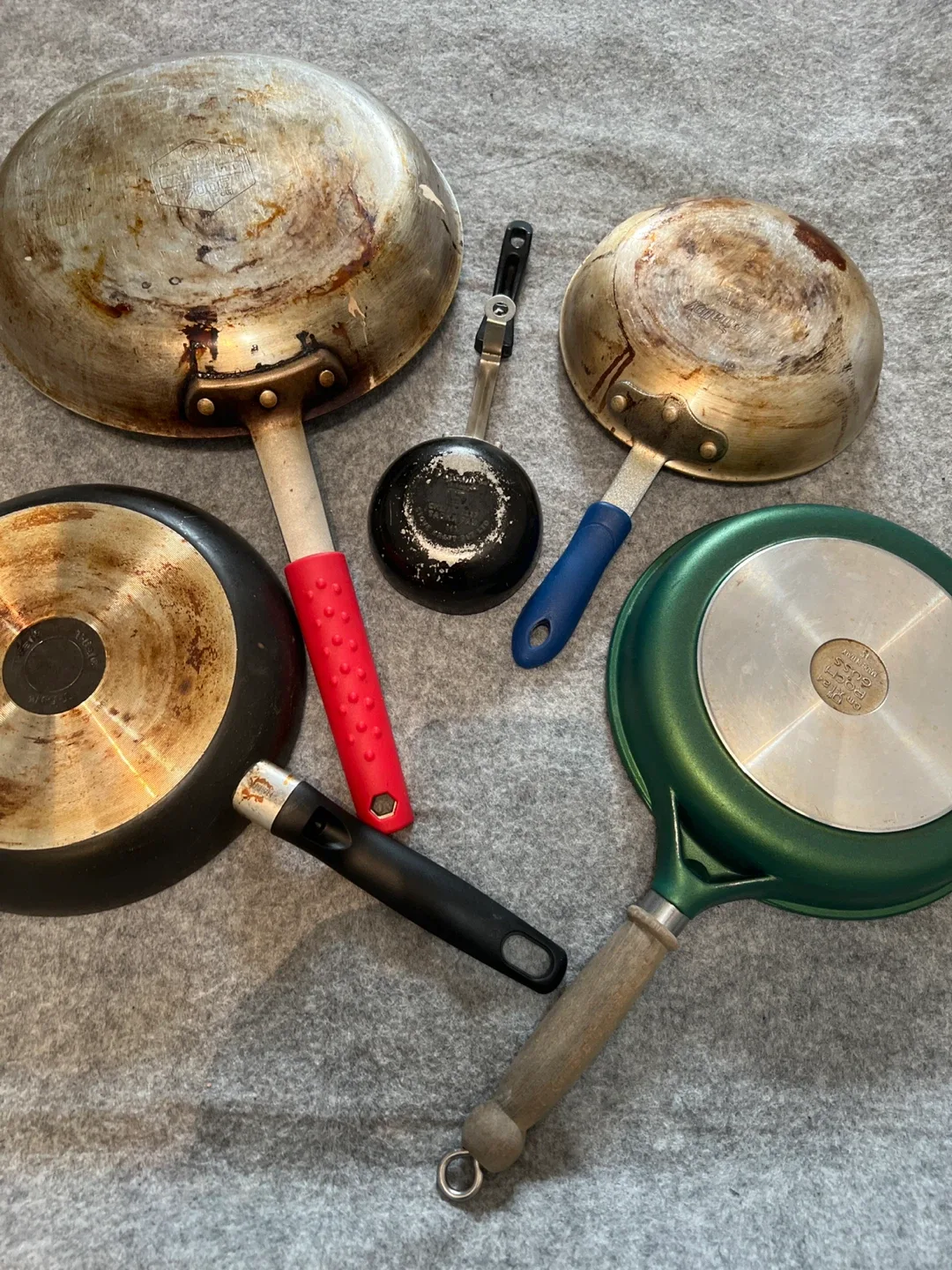 Variety of Used Frying Pans image indicator(6)