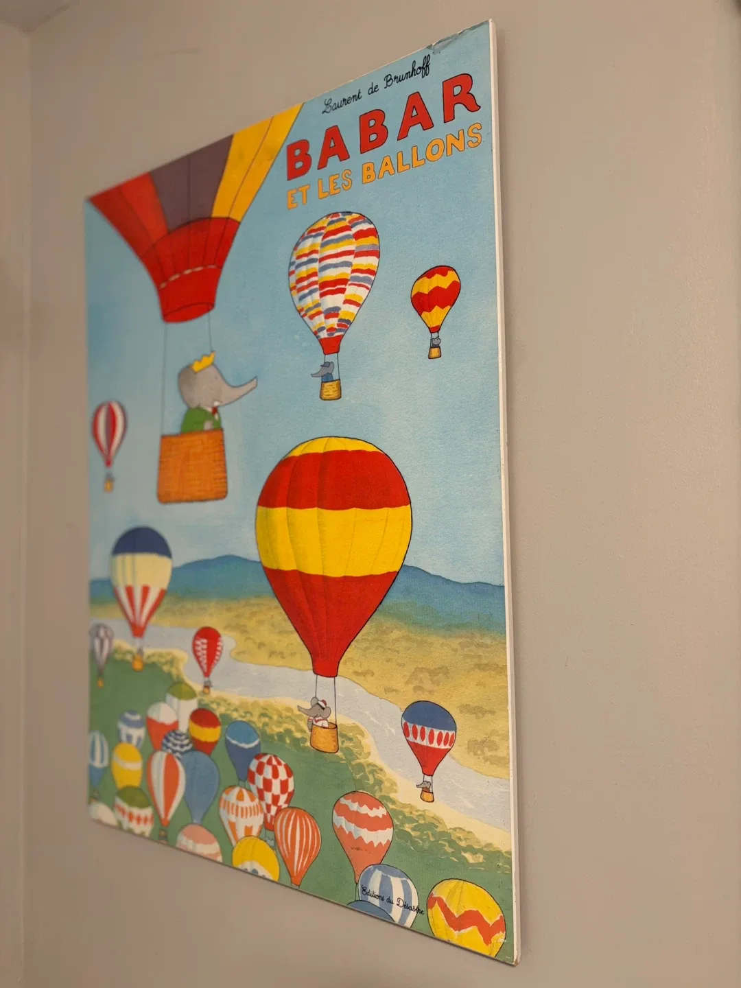 Babar Art Print on Woodboard image indicator(2)