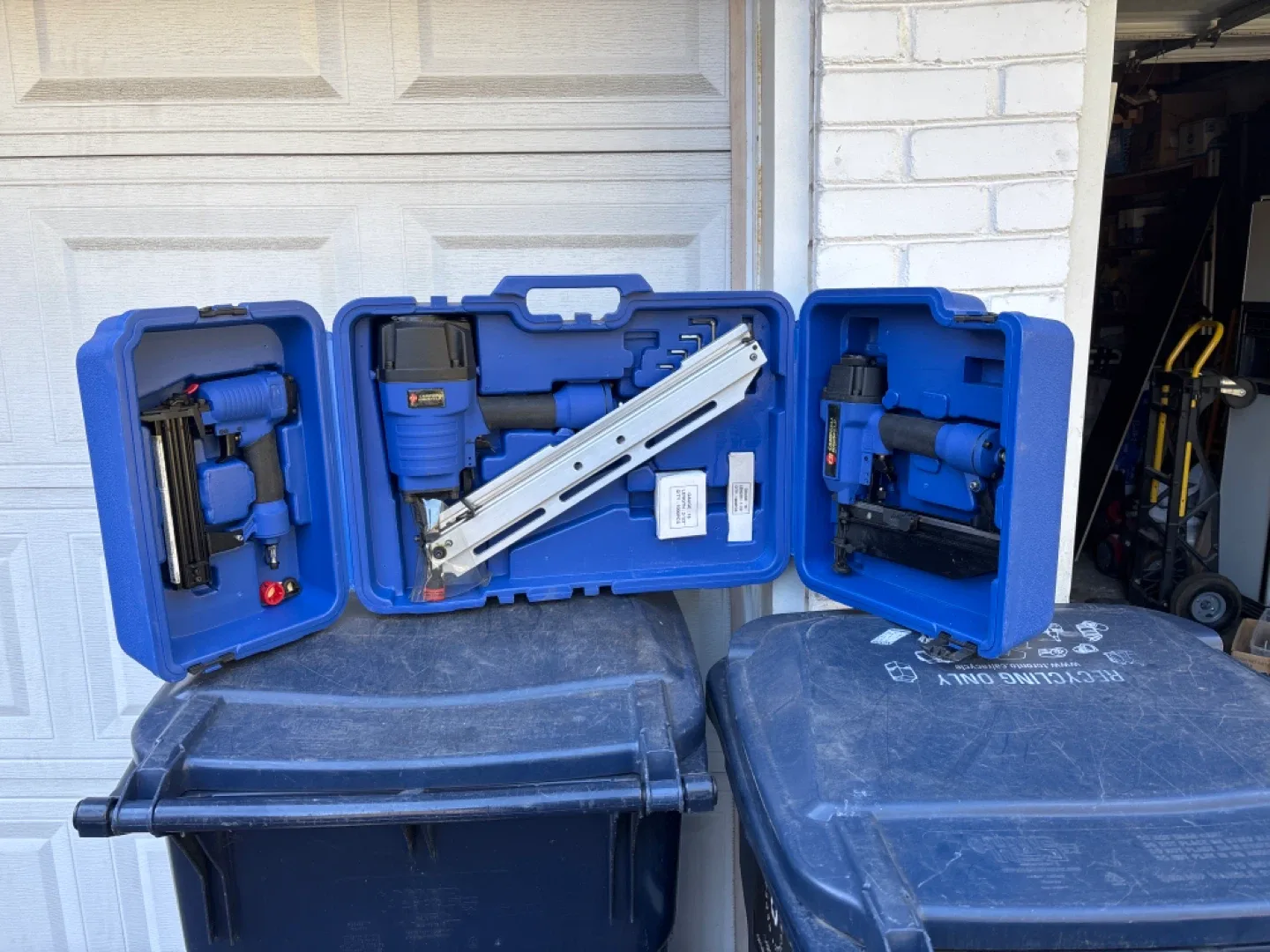 Campbell Hausfeld Nail Guns with Case