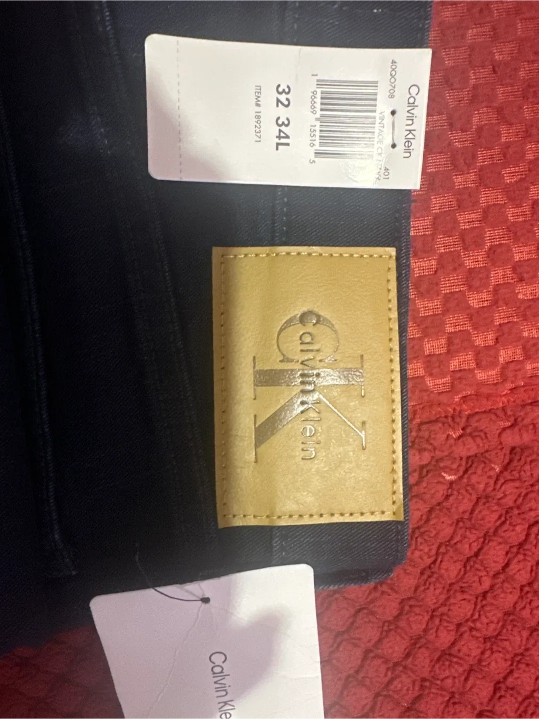 Calvin Klein Jeans, 32x34, New with Tags image indicator(3)