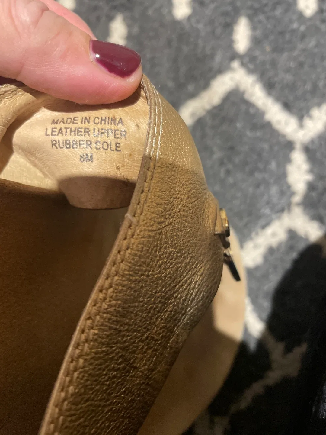 Michael Kors Gold Sandals - Size 8M image indicator(5)