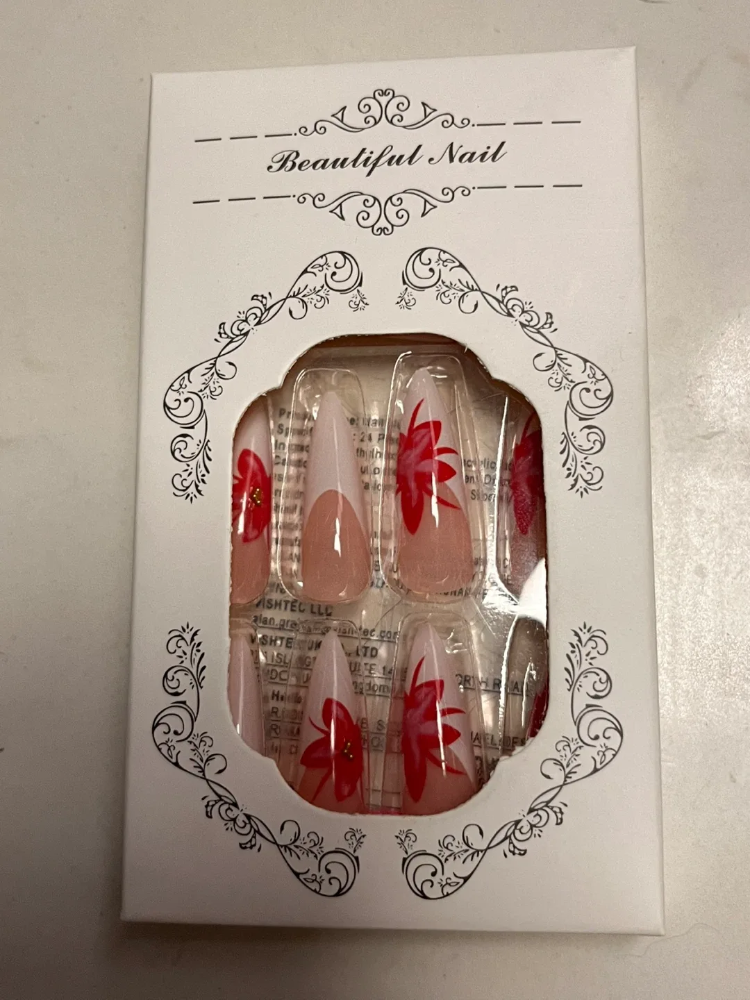 NEW Floral Press-on Nails image indicator(2)