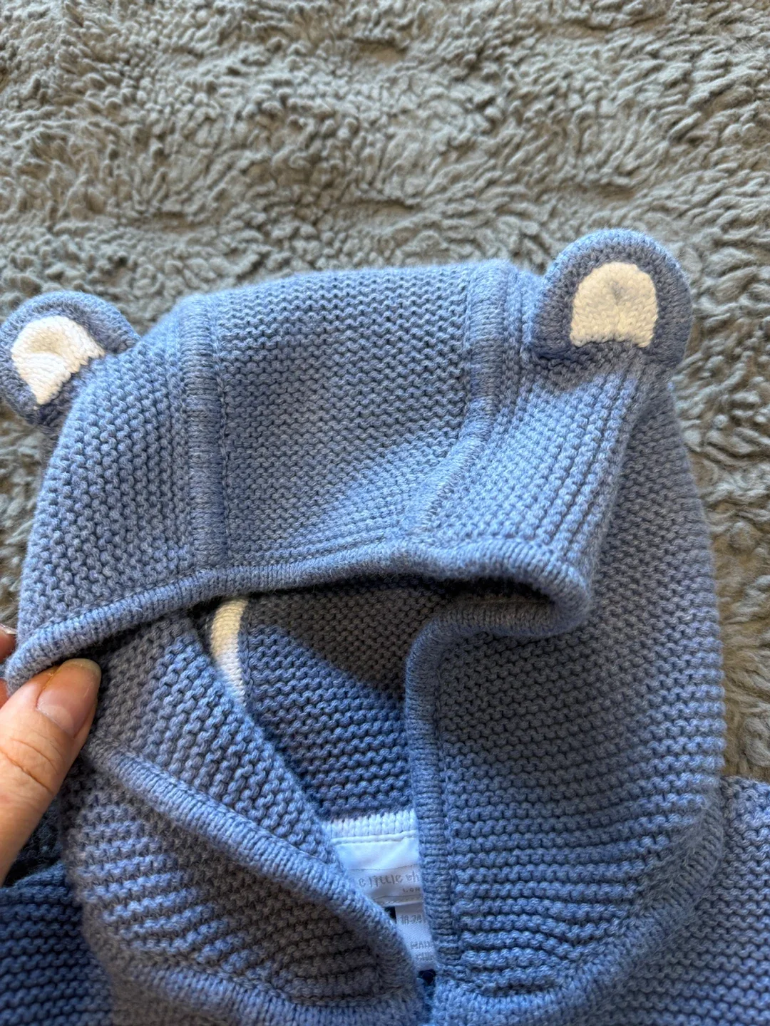 The Little White Company Knit Cardigan 18-24 Months image indicator(2)