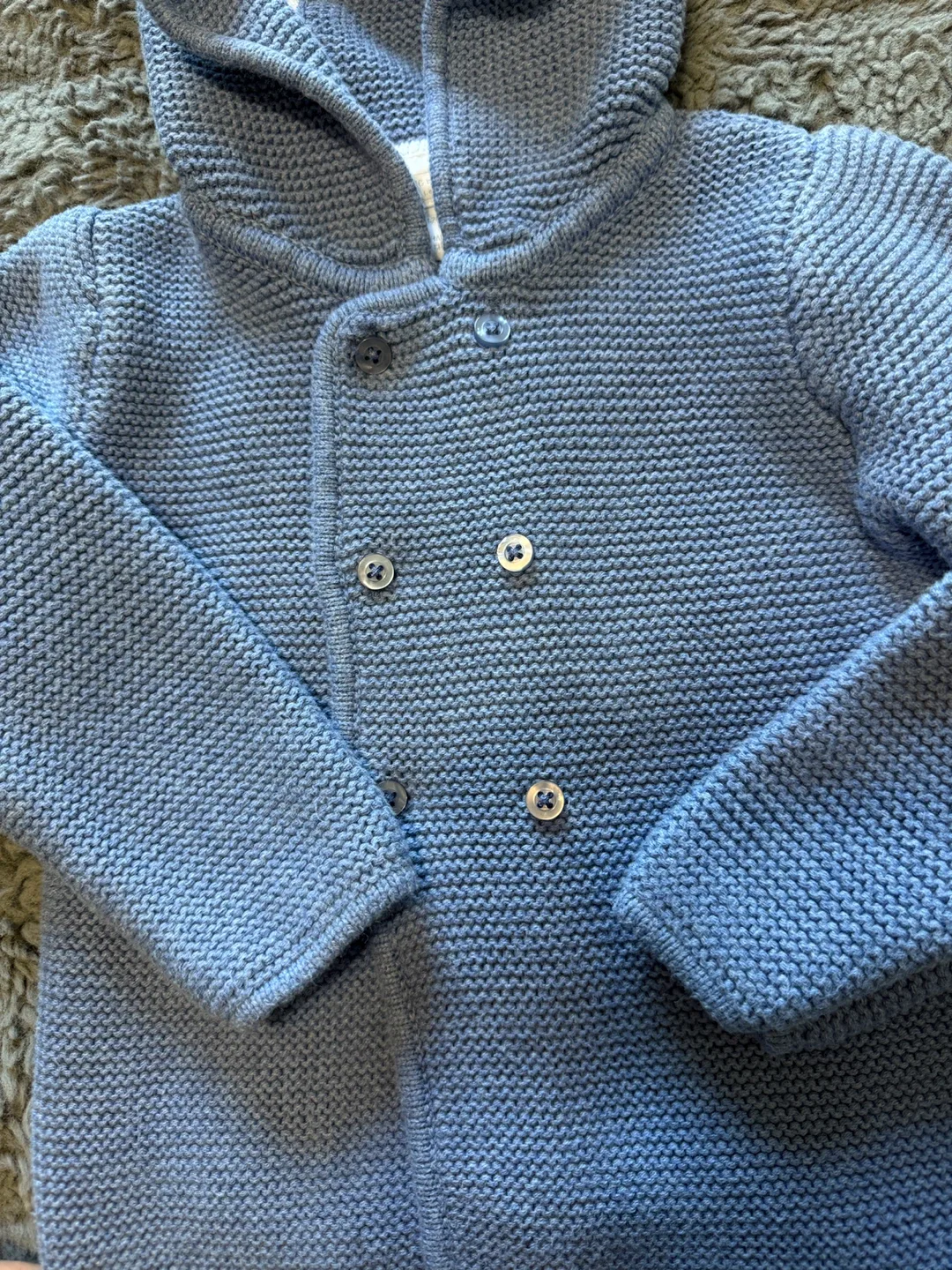 The Little White Company Knit Cardigan 18-24 Months image indicator(3)