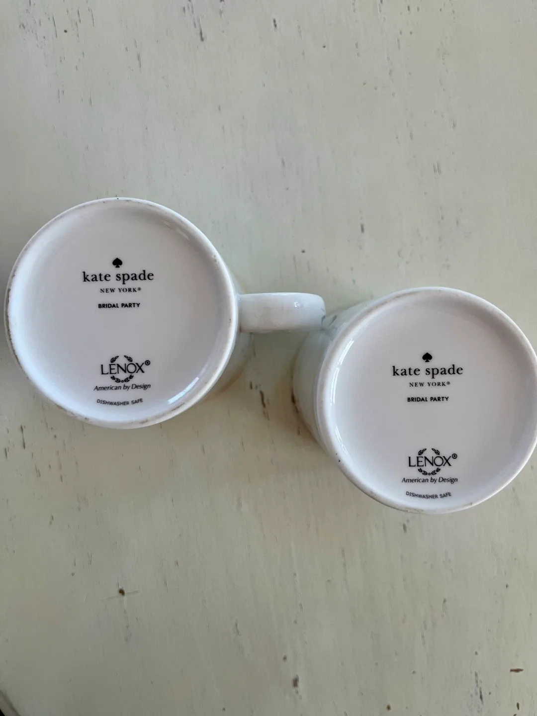 Kate Spade Bridal Party Mr. & Mrs. Mugs image indicator(2)