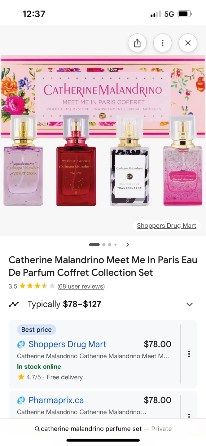 Catherine Malandrino perfume set - photo 3