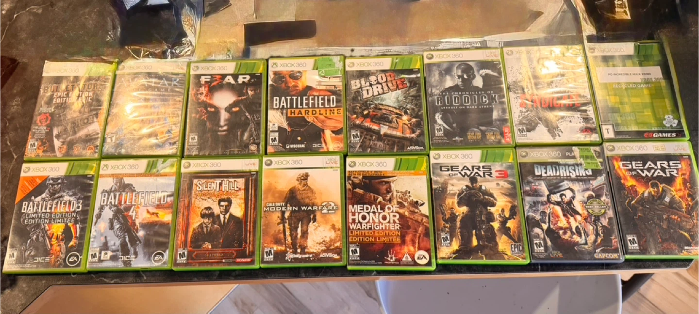 Xbox 360 Game Bundle
