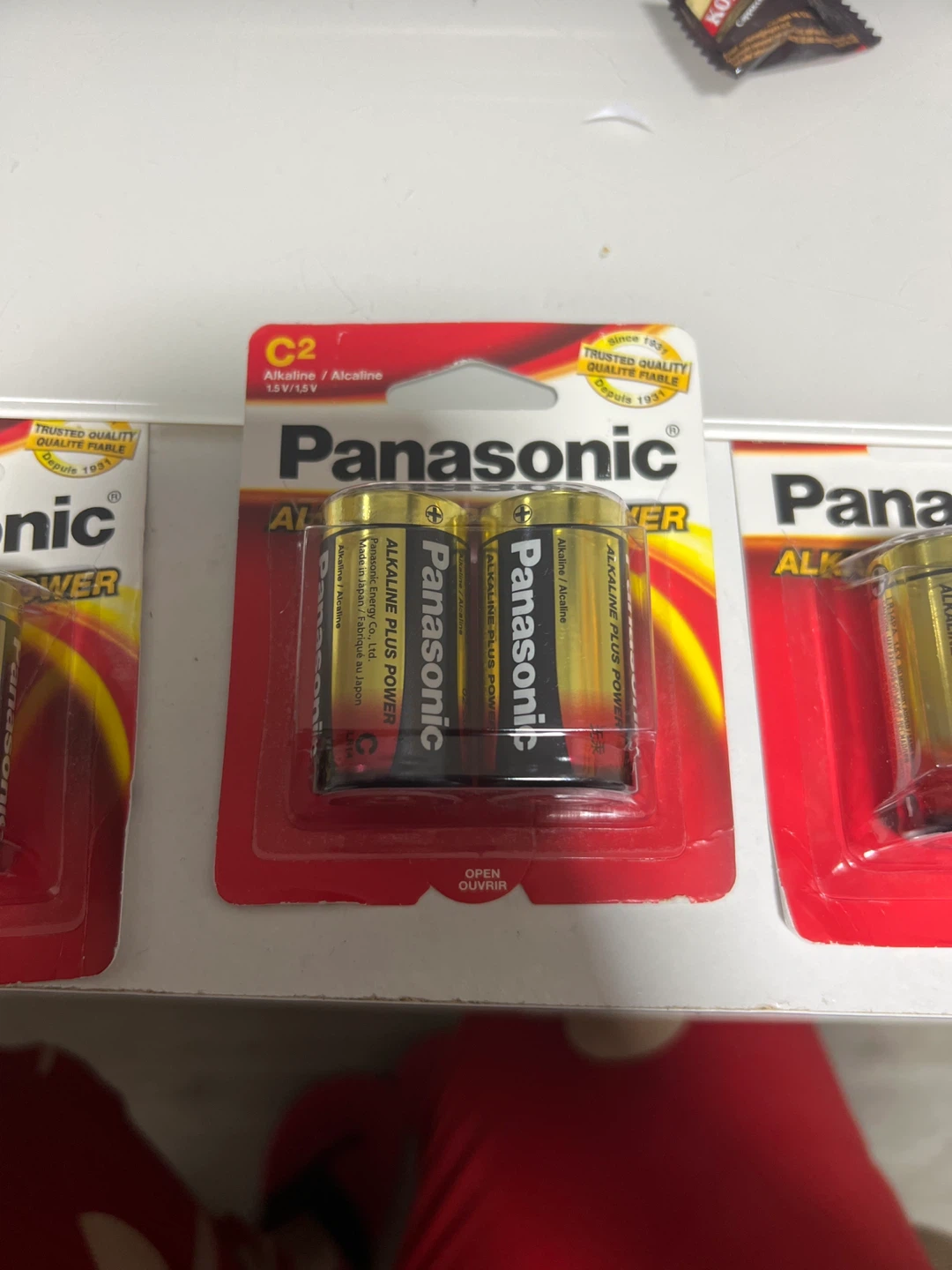 4packs New Panasonic Alkaline Plus Power C2 Batteries - photo 4