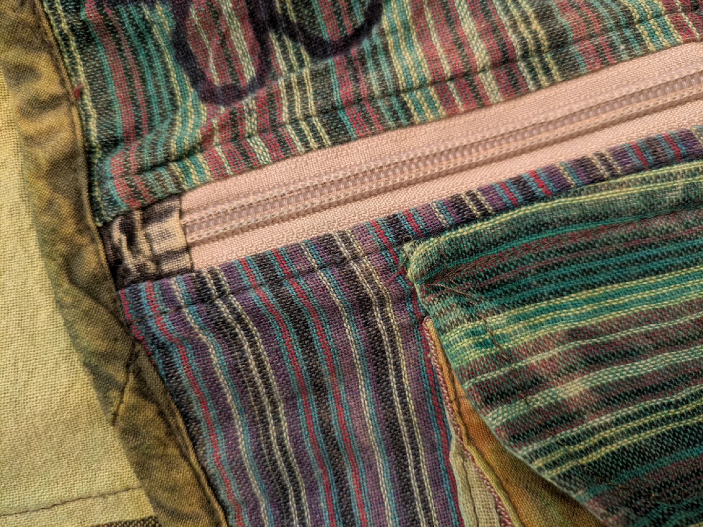 Patchwork Cotton Pants - Made in Nepal - photo 5