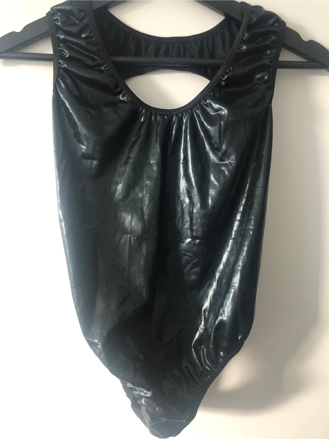 Vinyl Keyhole Bodysuit