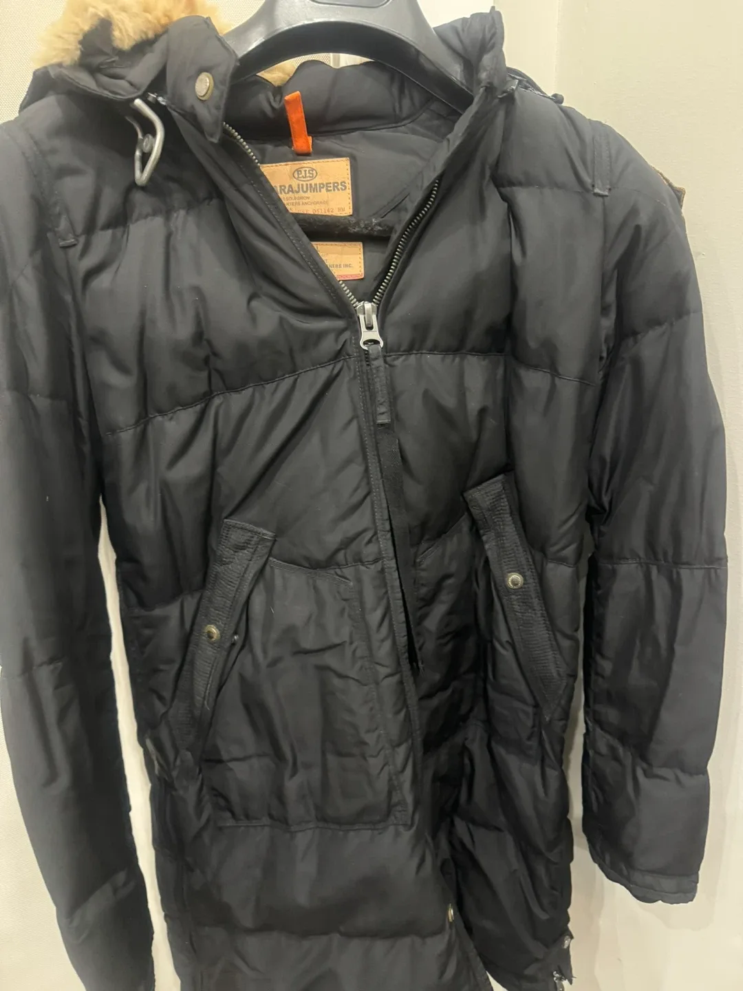 Authentic Parajumpers Black Long Jacket image indicator(4)